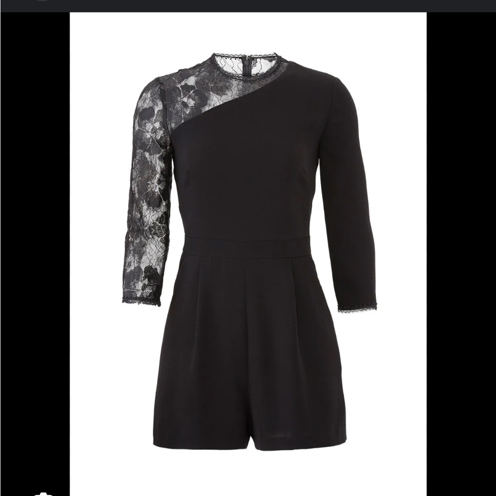 Shoshanna Black Romper